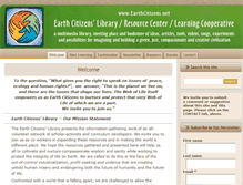 Tablet Screenshot of earthcitizens.net